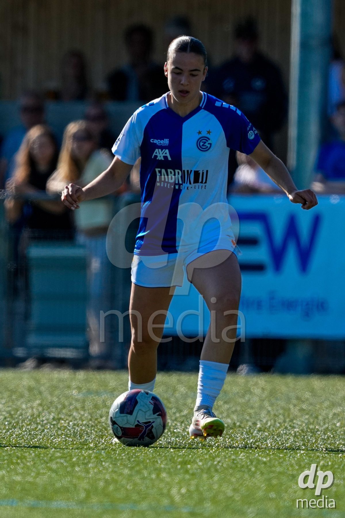 Schweiz: AXA Women's Super League 2025/26, FC Aarau Frauen vs GC Frauenfussball - Sportanlage Schachen, Aarau: Emma Egli (21 Grasshoppers)