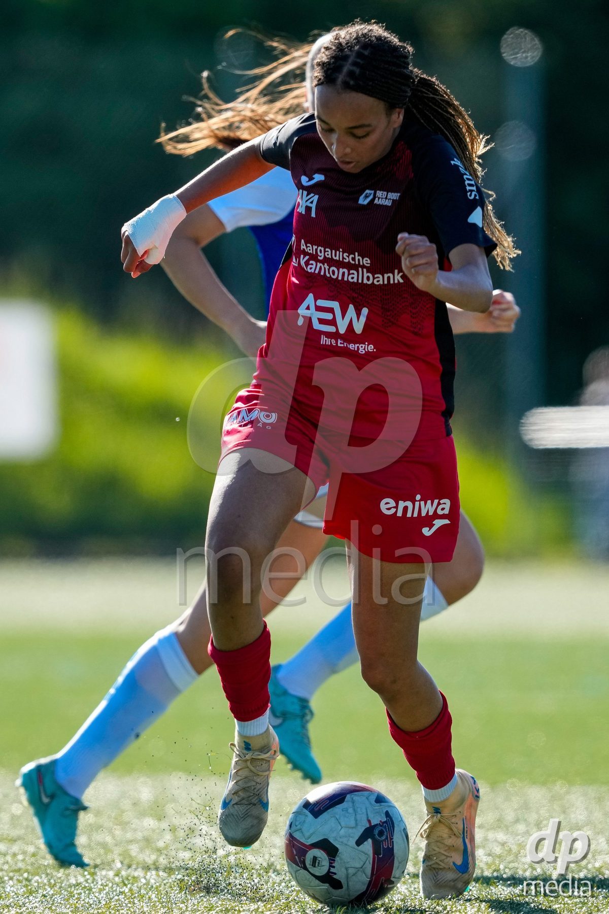 Schweiz: AXA Women's Super League 2025/26, FC Aarau Frauen vs GC Frauenfussball - Sportanlage Schachen, Aarau: Joy Steck (17 FC Aarau)