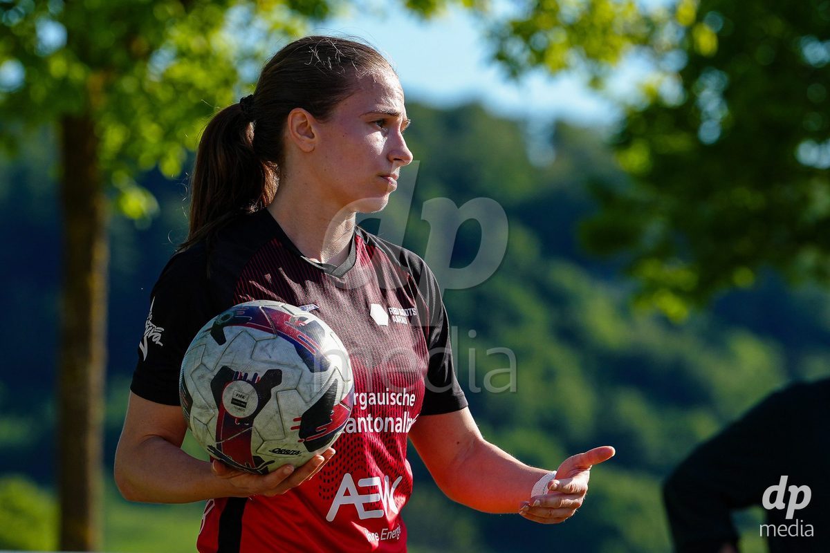 Schweiz: AXA Women's Super League 2025/26, FC Aarau Frauen vs GC Frauenfussball - Sportanlage Schachen, Aarau: Fabienne Bangerter (7 FC Aarau)