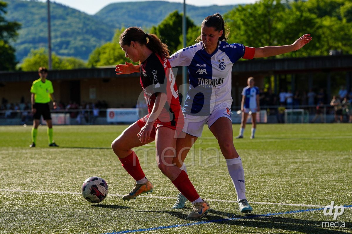 Schweiz: AXA Women's Super League 2025/26, FC Aarau Frauen vs GC Frauenfussball - Sportanlage Schachen, Aarau: Luna Lemperiere (6 Grasshoppers)