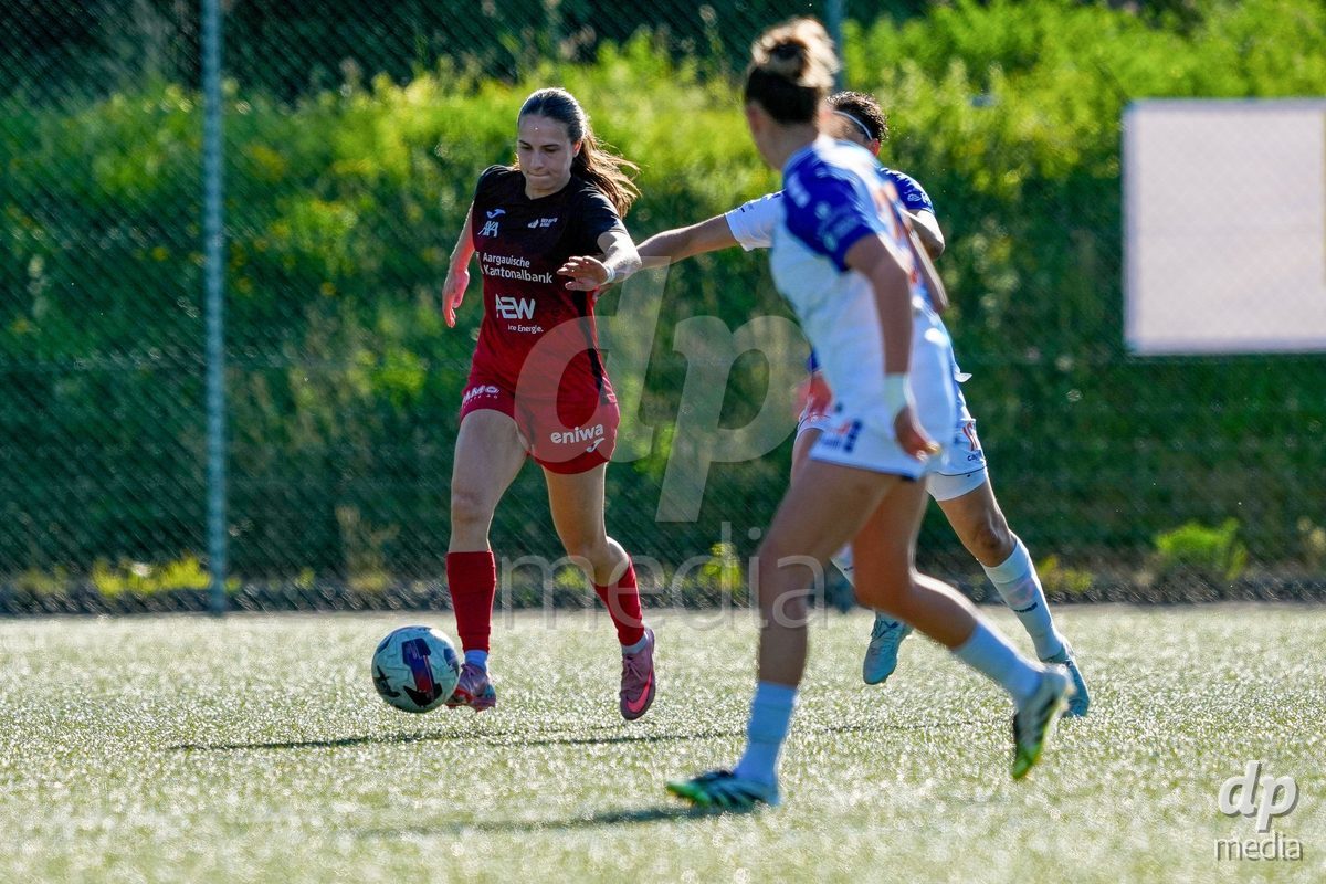 Schweiz: AXA Women's Super League 2025/26, FC Aarau Frauen vs GC Frauenfussball - Sportanlage Schachen, Aarau: Fabienne Bangerter (7 FC Aarau)
