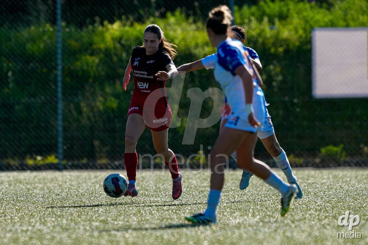 Schweiz: AXA Women's Super League 2025/26, FC Aarau Frauen vs GC Frauenfussball - Sportanlage Schachen, Aarau: Fabienne Bangerter (7 FC Aarau)