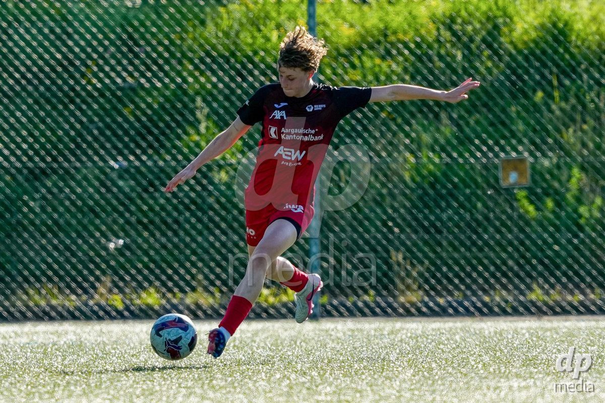 Schweiz: AXA Women's Super League 2025/26, FC Aarau Frauen vs GC Frauenfussball - Sportanlage Schachen, Aarau: Andrea Jäggi - Andrea Jaggi (4 FC Aarau)