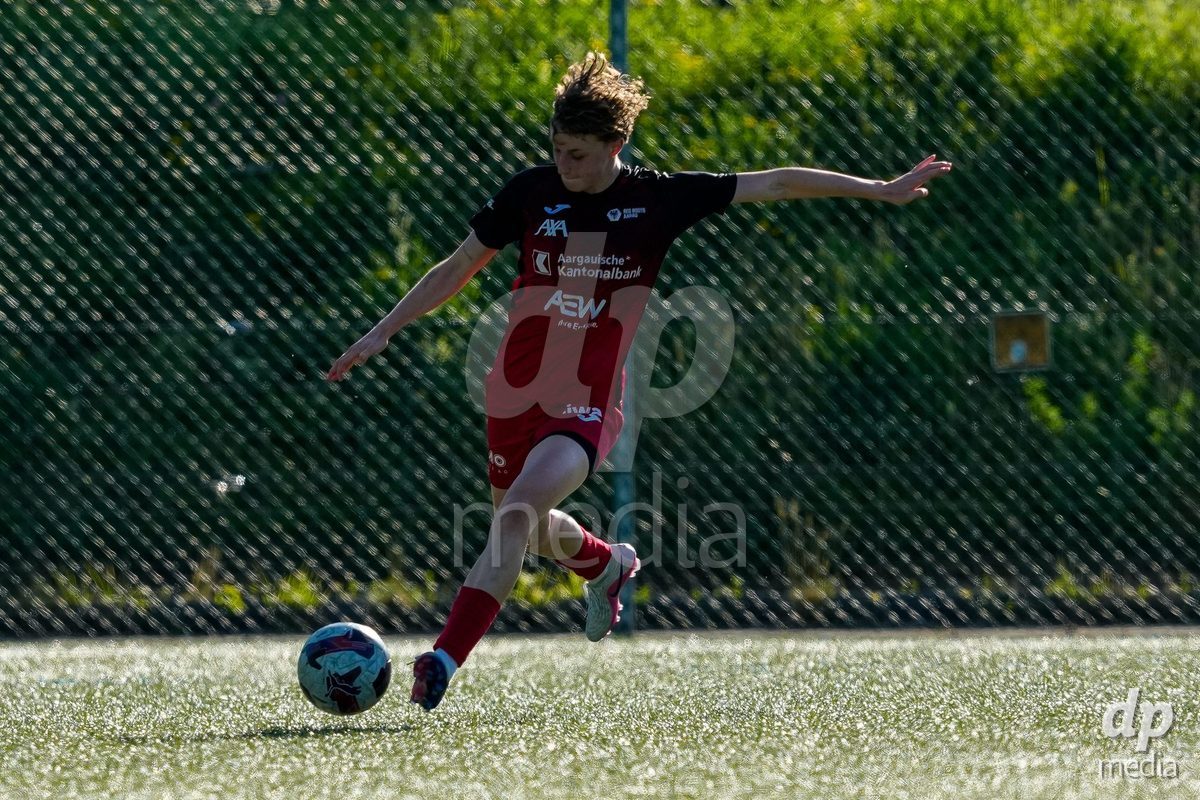 Schweiz: AXA Women's Super League 2025/26, FC Aarau Frauen vs GC Frauenfussball - Sportanlage Schachen, Aarau: Andrea Jäggi - Andrea Jaggi (4 FC Aarau)
