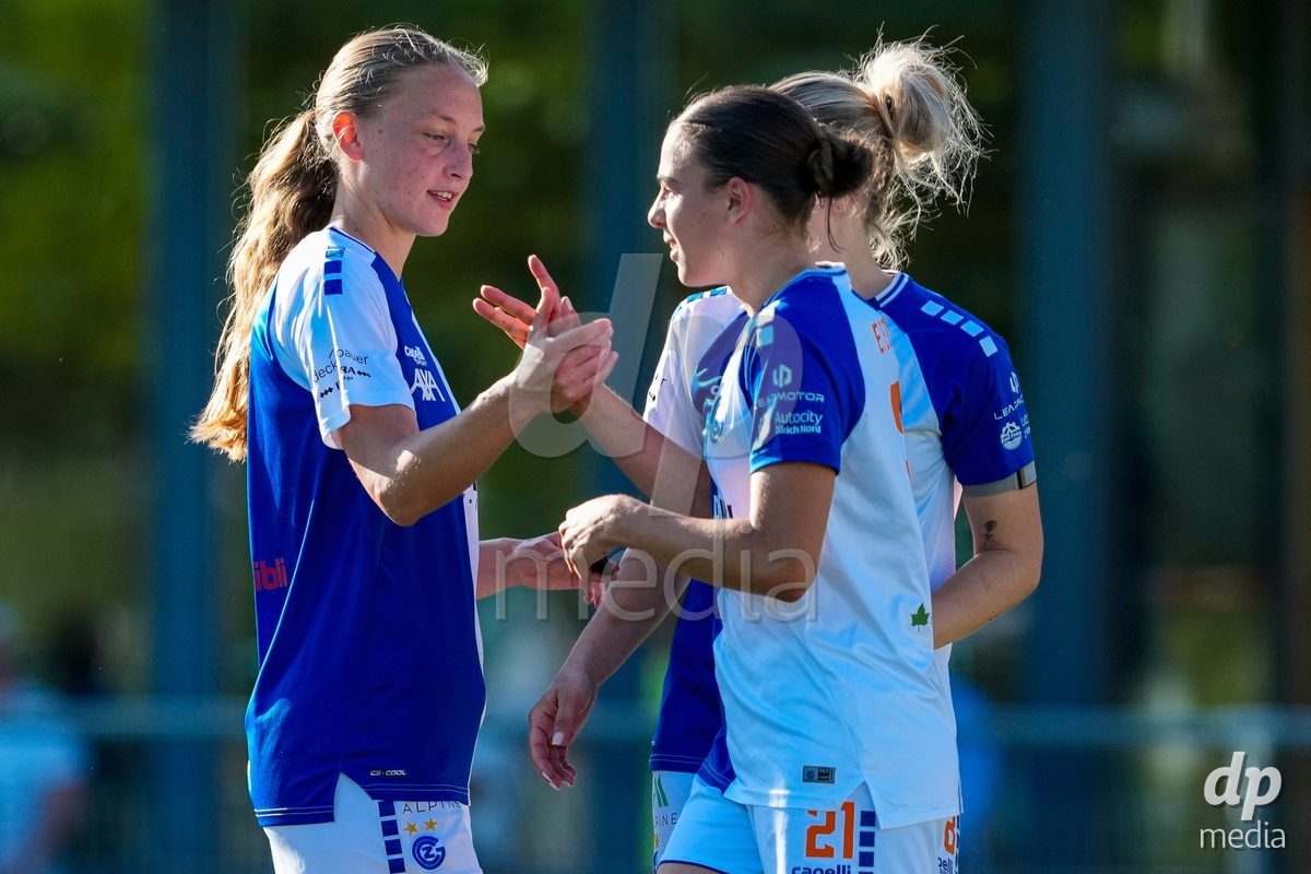 Schweiz: AXA Women's Super League 2025/26, FC Aarau Frauen vs GC Frauenfussball - Sportanlage Schachen, Aarau: