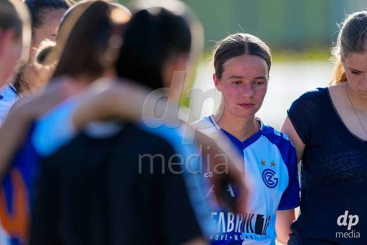 Schweiz: AXA Women's Super League 2025/26, FC Aarau Frauen vs GC Frauenfussball - Sportanlage Schachen, Aarau: