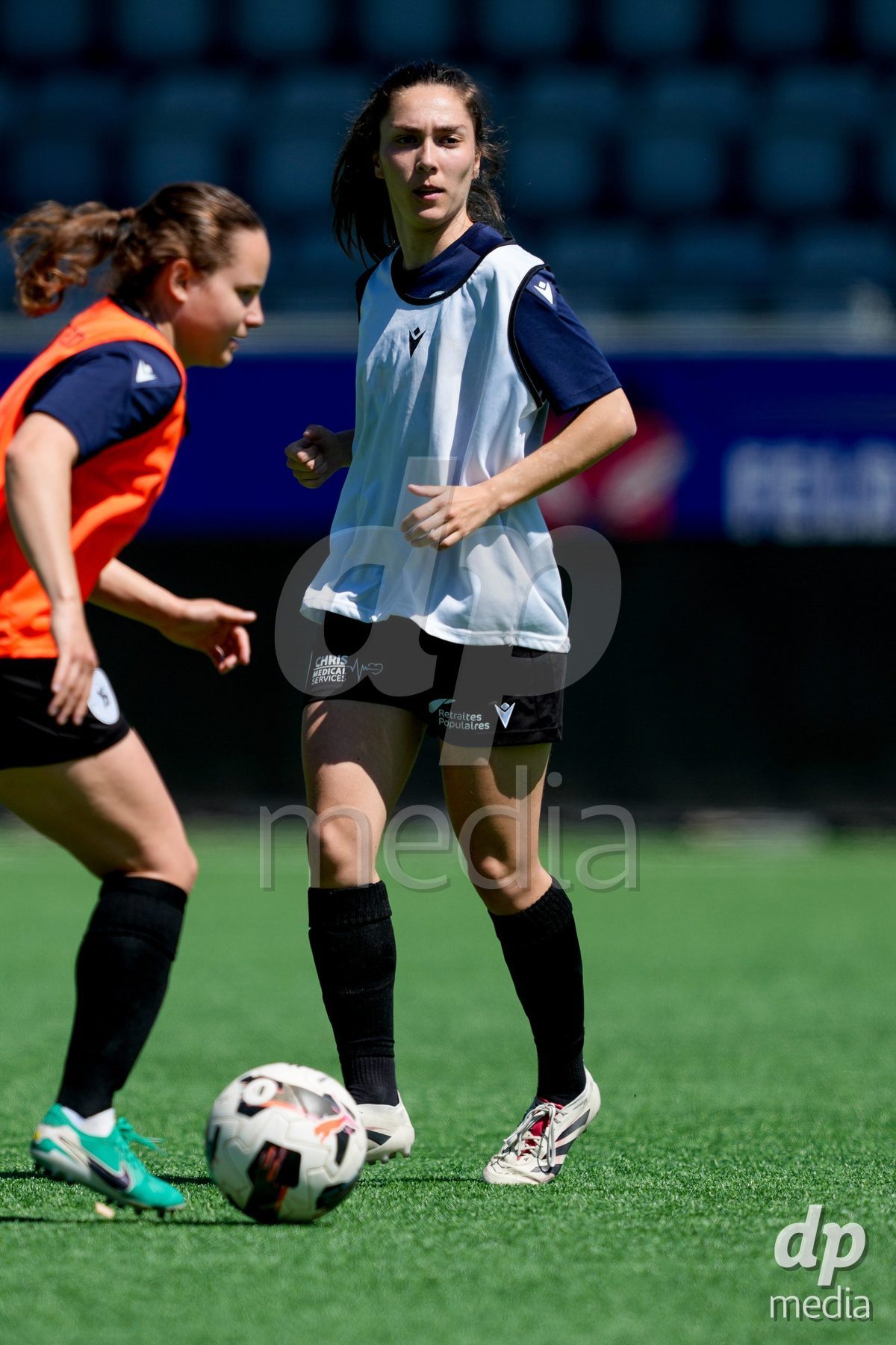 Schweiz: AXA Women's Super League 2025/26, FC Thun vs Yverdon Sport FC - Stadion Lachen, Thun: Audrey Remy (13 Yverdon)