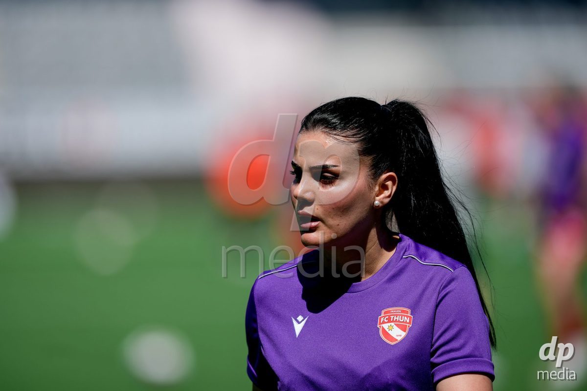 Schweiz: AXA Women's Super League 2025/26, FC Thun vs Yverdon Sport FC - Stockhorn Arena, Thun: Mimoza Hamidi (7 Thun)