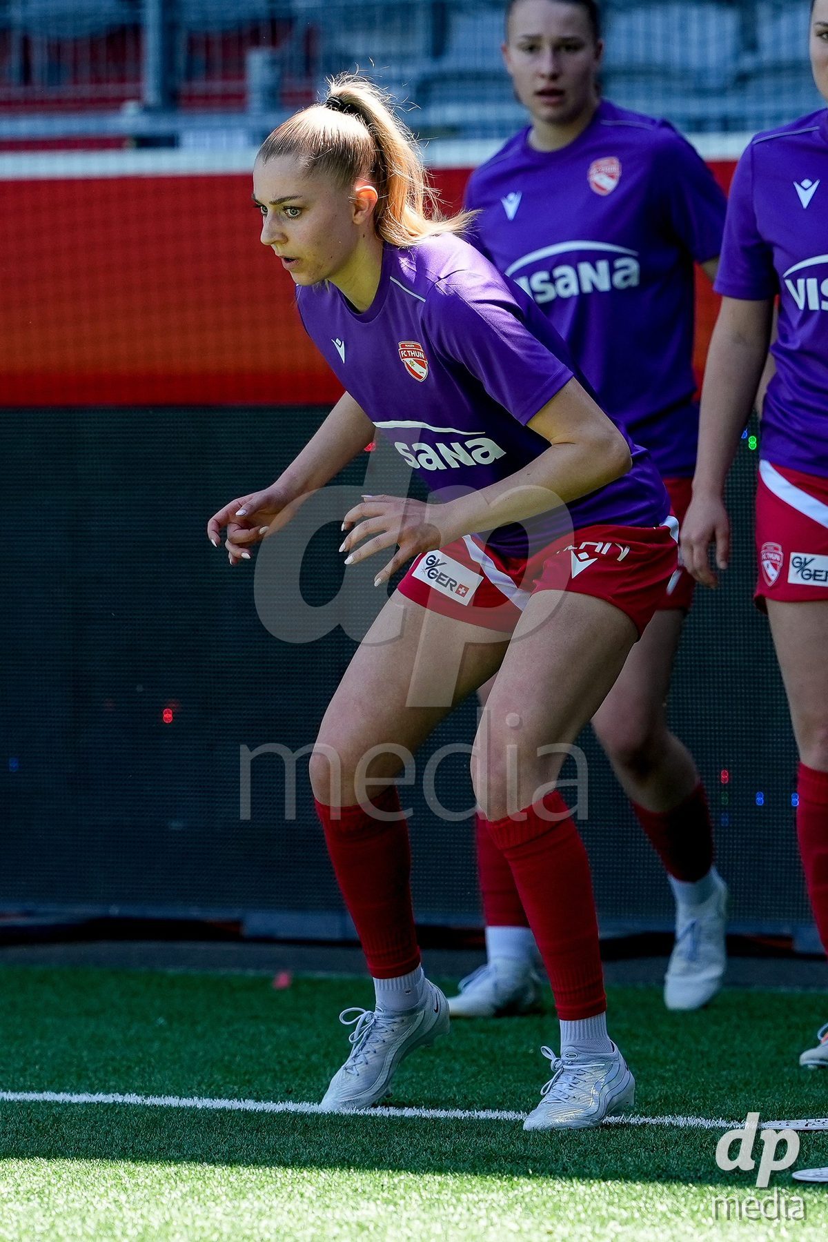 Schweiz: AXA Women's Super League 2025/26, FC Thun vs Yverdon Sport FC - Stadion Lachen, Thun: Celine Schmid (34 Thun)