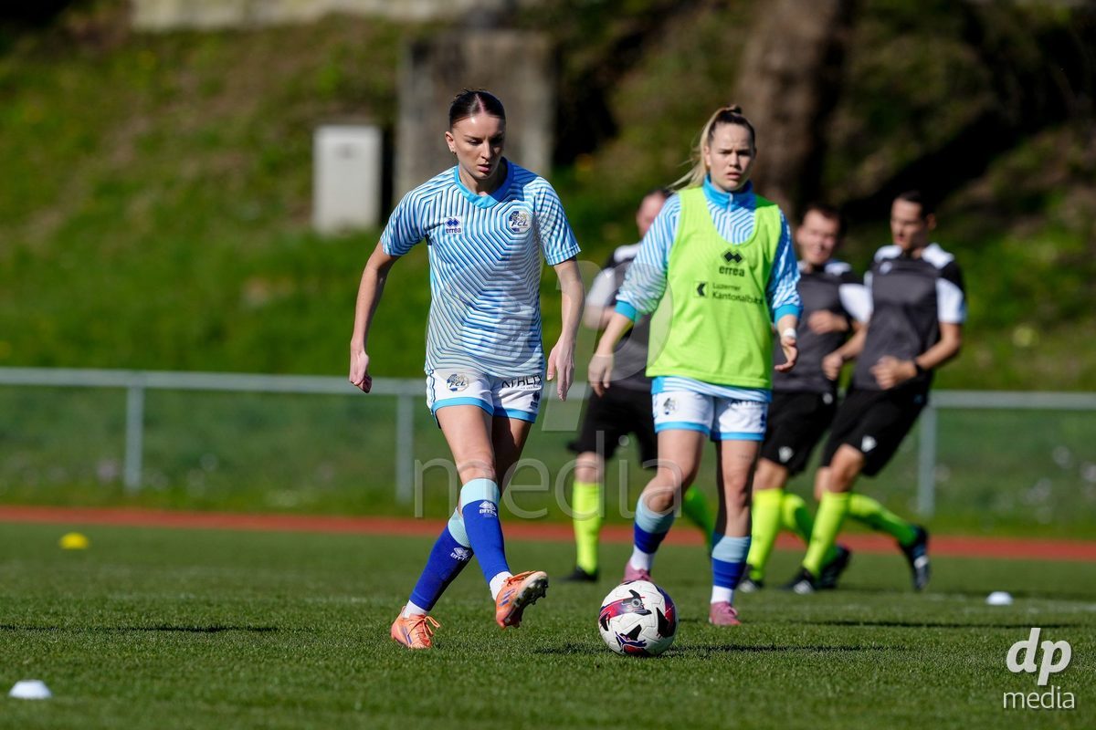 Schweiz: AXA Women's Super League 2025/26, FC Luzern vs BSC YB Frauen - Hubelmatt, Luzern: Jamie Kenel (8 FCL)