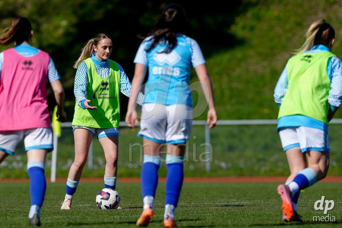 Schweiz: AXA Women's Super League 2025/26, FC Luzern vs BSC YB Frauen - Hubelmatt, Luzern: Chantal Ruf (10 FCL)