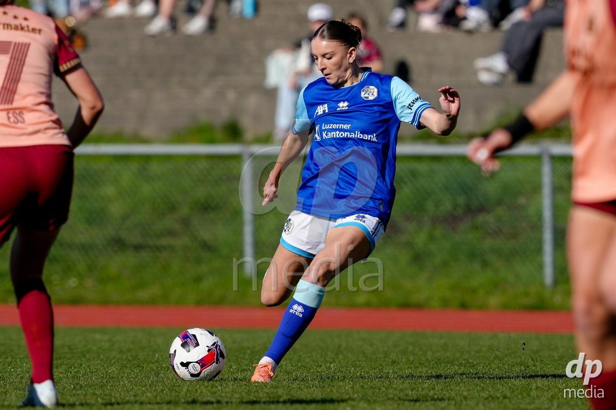 Schweiz: AXA Women's Super League 2025/26, FC Luzern vs BSC YB Frauen - Hubelmatt, Luzern: Gentiana Fetaj (9 FCL)