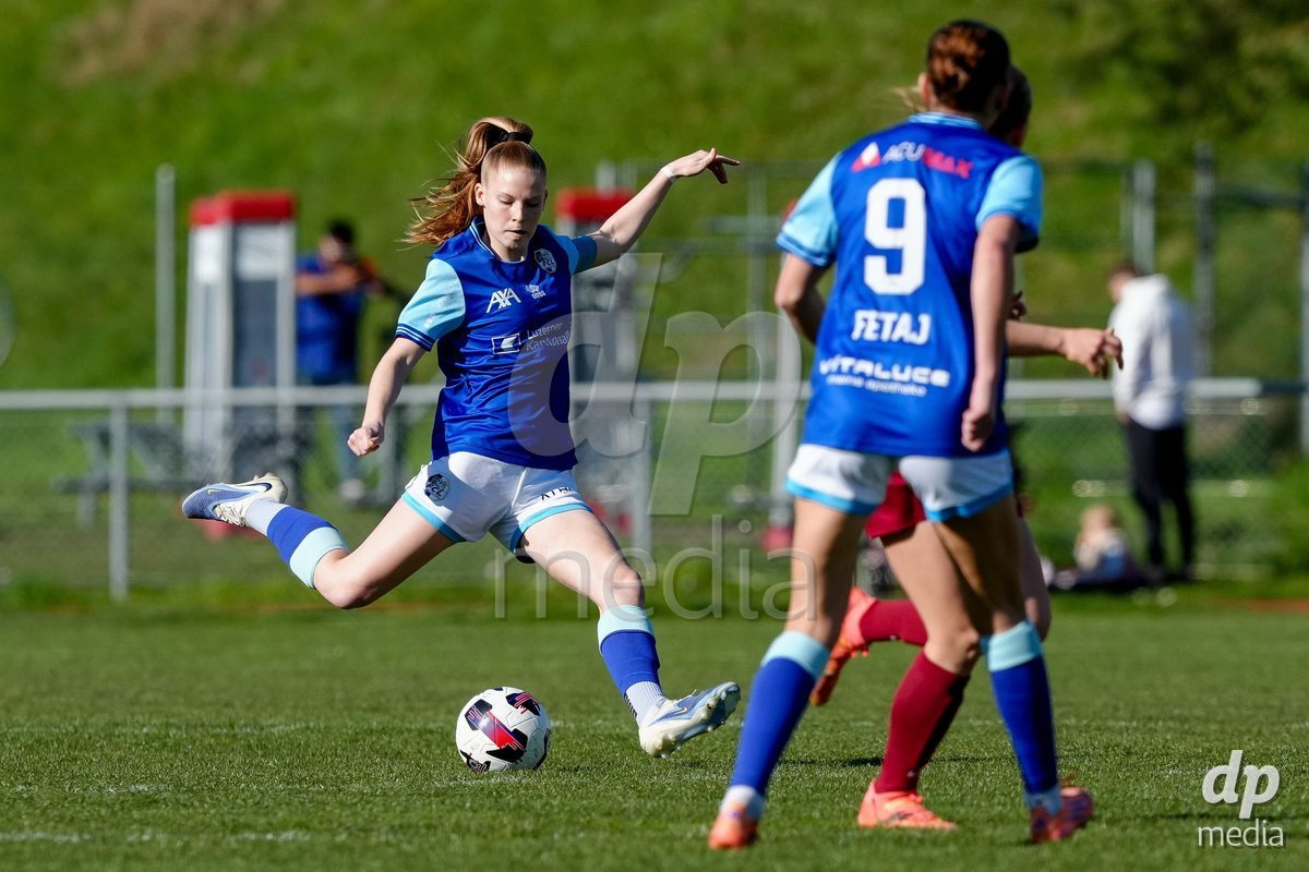 Schweiz: AXA Women's Super League 2025/26, FC Luzern vs BSC YB Frauen - Hubelmatt, Luzern: Mia Knapp (4 FCL)