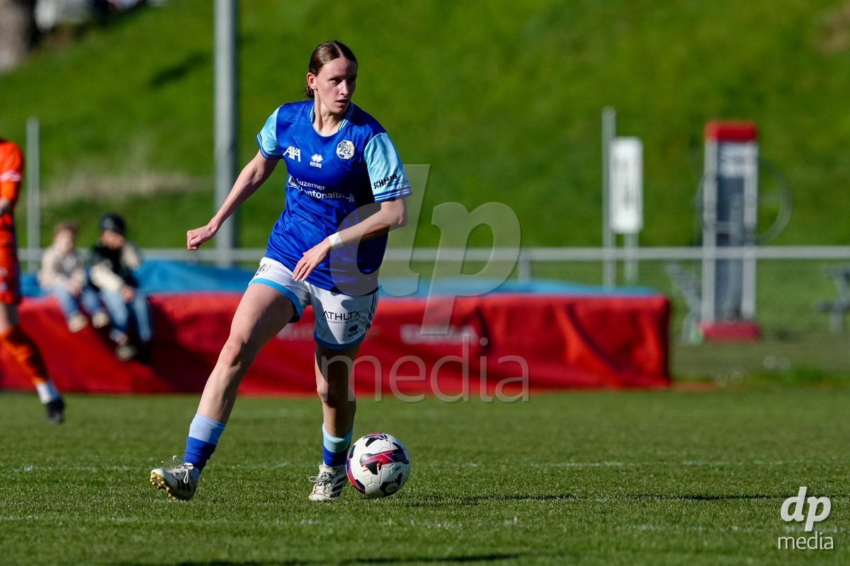 Schweiz: AXA Women's Super League 2025/26, FC Luzern vs BSC YB Frauen - Hubelmatt, Luzern: Lena Wälti - Lena Walti (3 FCL)