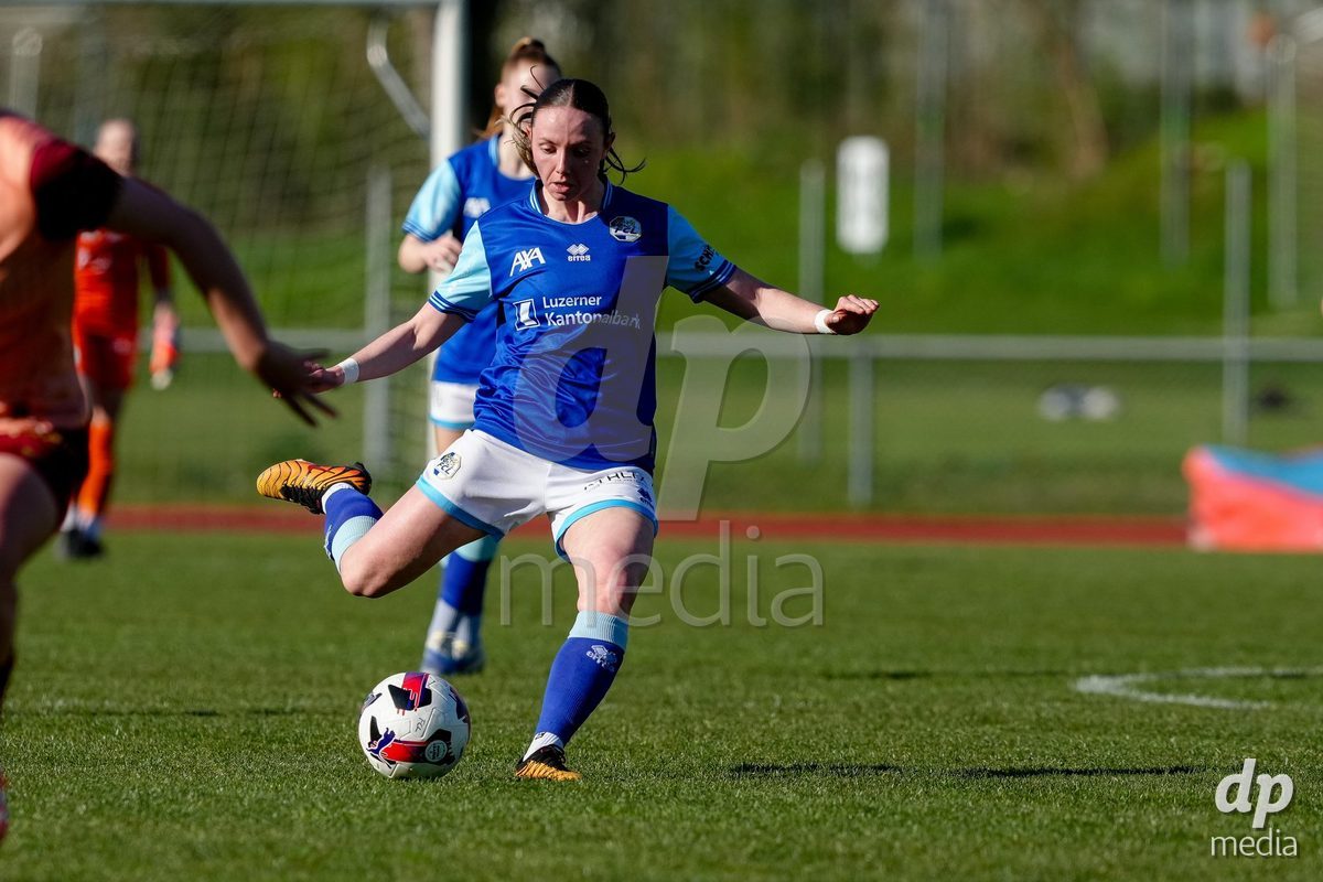 Schweiz: AXA Women's Super League 2025/26, FC Luzern vs BSC YB Frauen - Hubelmatt, Luzern: Chiara Schmid (38 FCL)