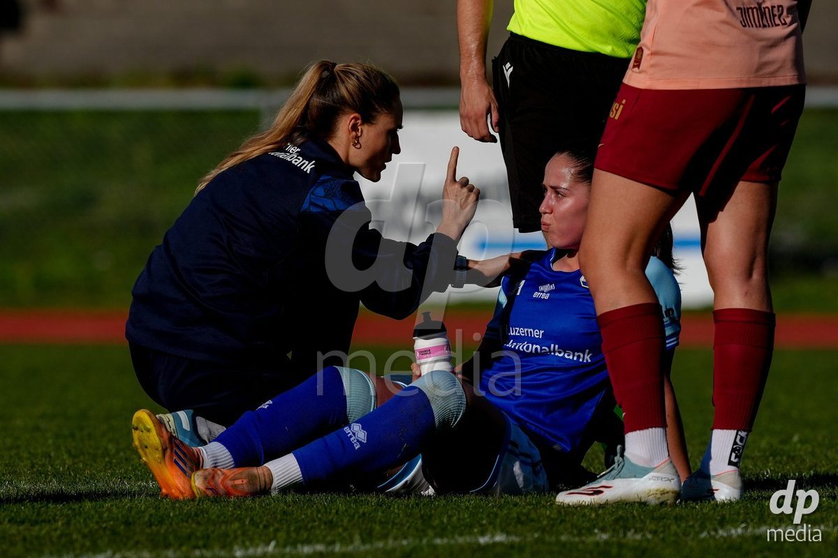 Schweiz: AXA Women's Super League 2025/26, FC Luzern vs BSC YB Frauen - Hubelmatt, Luzern: Melissa Rondalli (21 FCL)