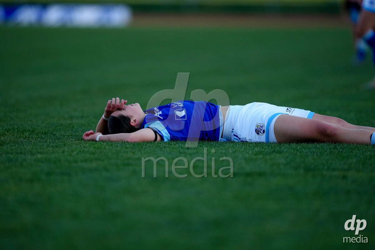 Schweiz: AXA Women's Super League 2025/26, FC Luzern vs BSC YB Frauen - Hubelmatt, Luzern: Alyssa Keller (99 FC Luzern) auf dem Rasen