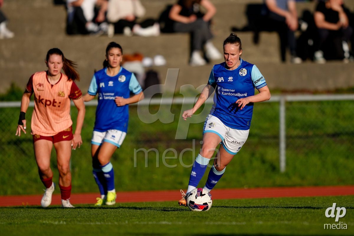 Schweiz: AXA Women's Super League 2025/26, FC Luzern vs BSC YB Frauen - Hubelmatt, Luzern: Barbara Reger (16 FCL)