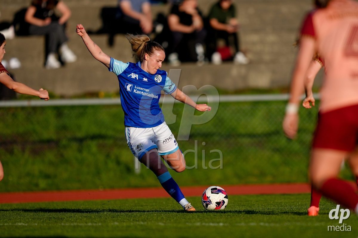 Schweiz: AXA Women's Super League 2025/26, FC Luzern vs BSC YB Frauen - Hubelmatt, Luzern: Barbara Reger (16 FCL)
