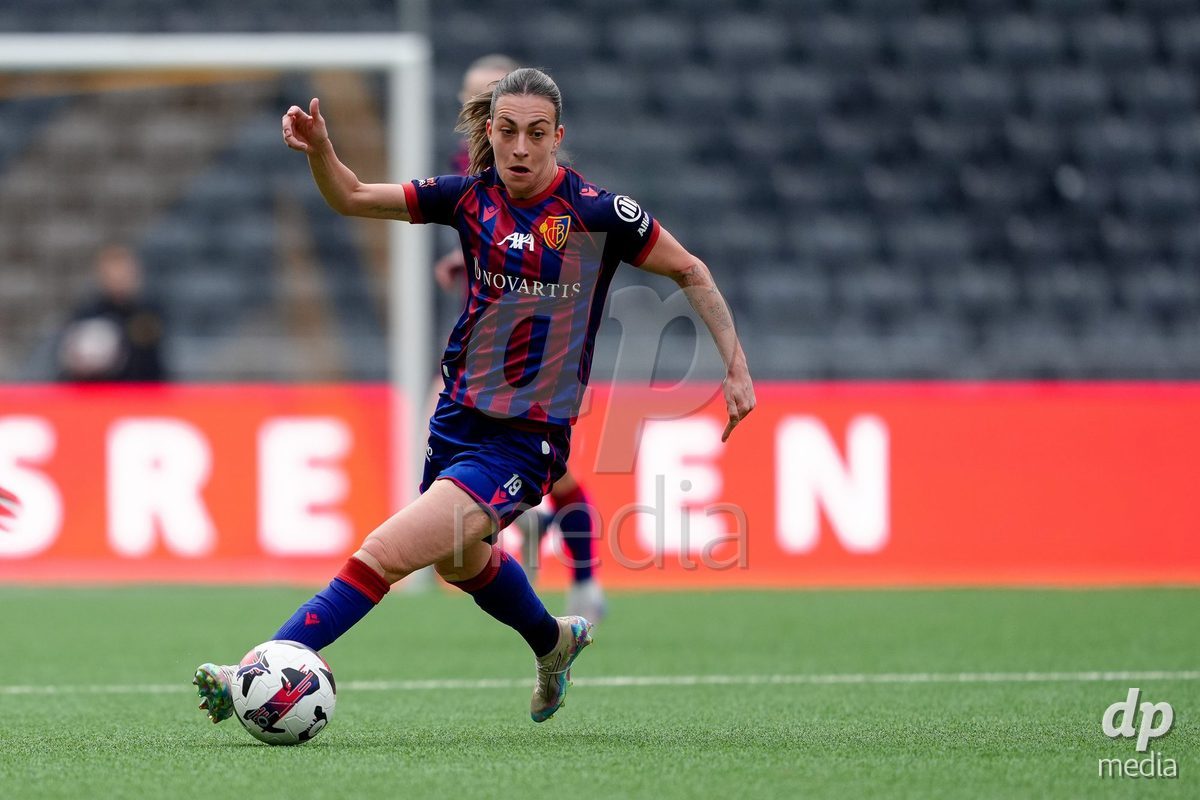 Schweiz: AXA Women's Super League 2025/26, BSC YB Frauen vs FC Basel 1893 - Stadion Wankdorf, Bern: Alice Ilaria Berti (19 FCB) in Aktion