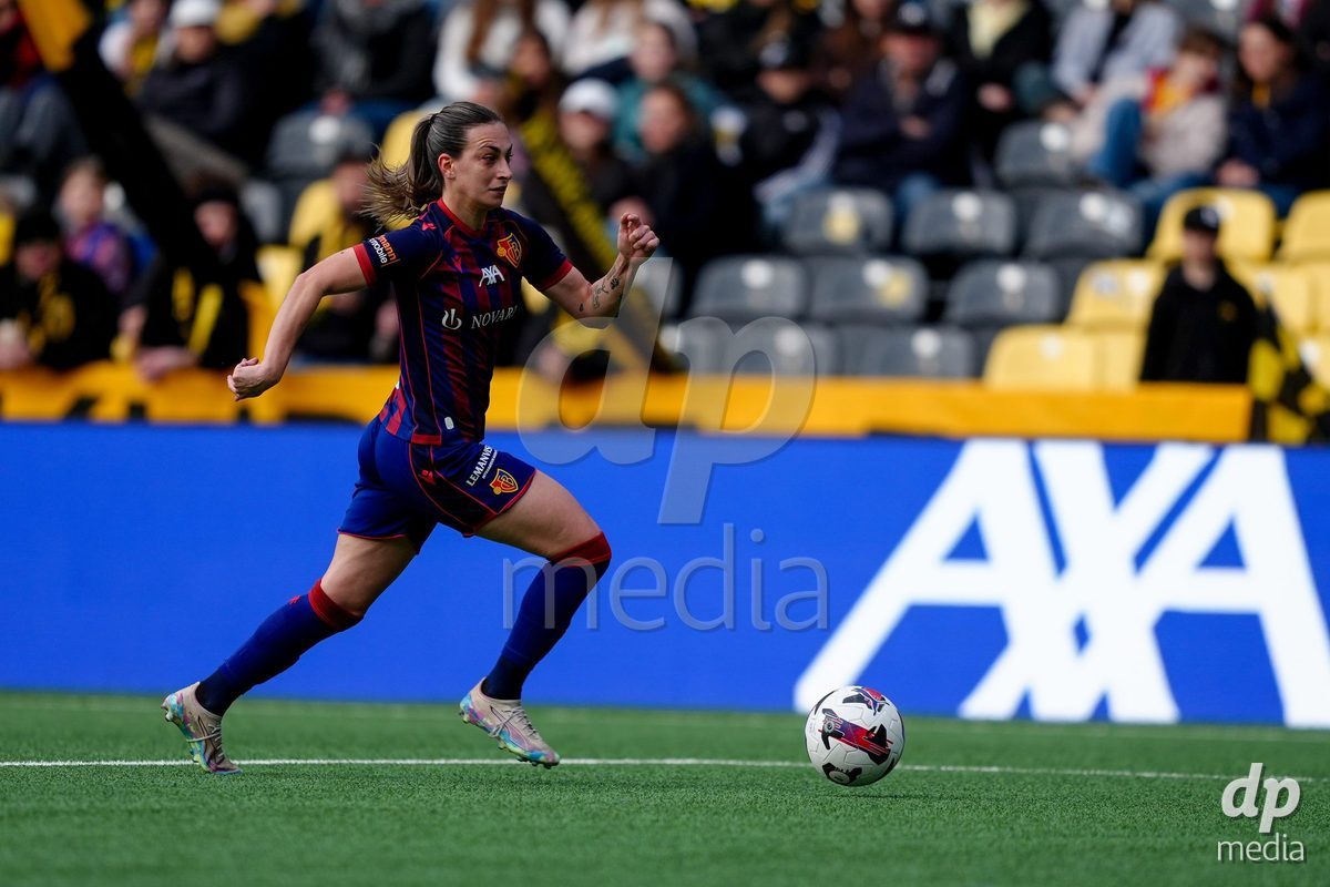 Schweiz: AXA Women's Super League 2025/26, BSC YB Frauen vs FC Basel 1893 - Stadion Wankdorf, Bern: Alice Ilaria Berti (19 FCB)