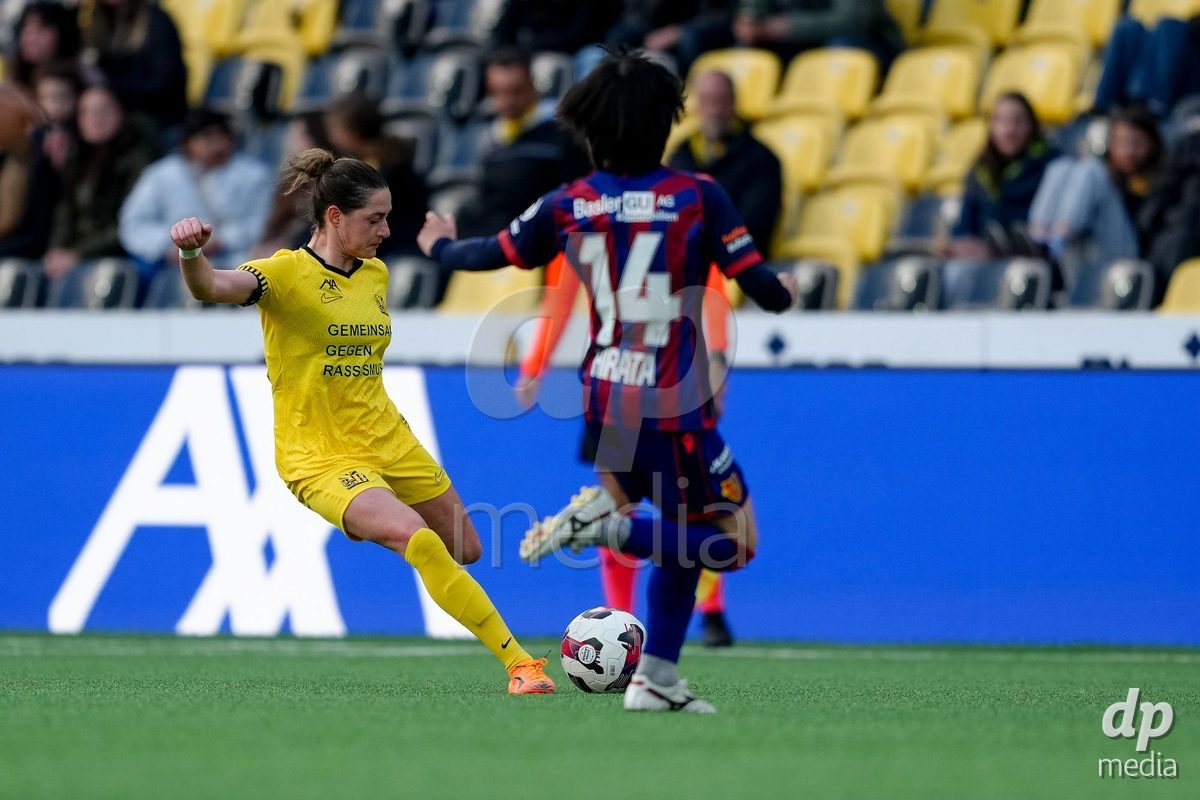 Schweiz: AXA Women's Super League 2025/26, BSC YB Frauen vs FC Basel 1893 - Stadion Wankdorf, Bern: Wibke Meister (18 YB Frauen)