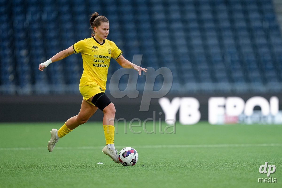 Schweiz: AXA Women's Super League 2025/26, BSC YB Frauen vs FC Basel 1893 - Stadion Wankdorf, Bern: Emilie Bernhardt (25 YB Frauen)