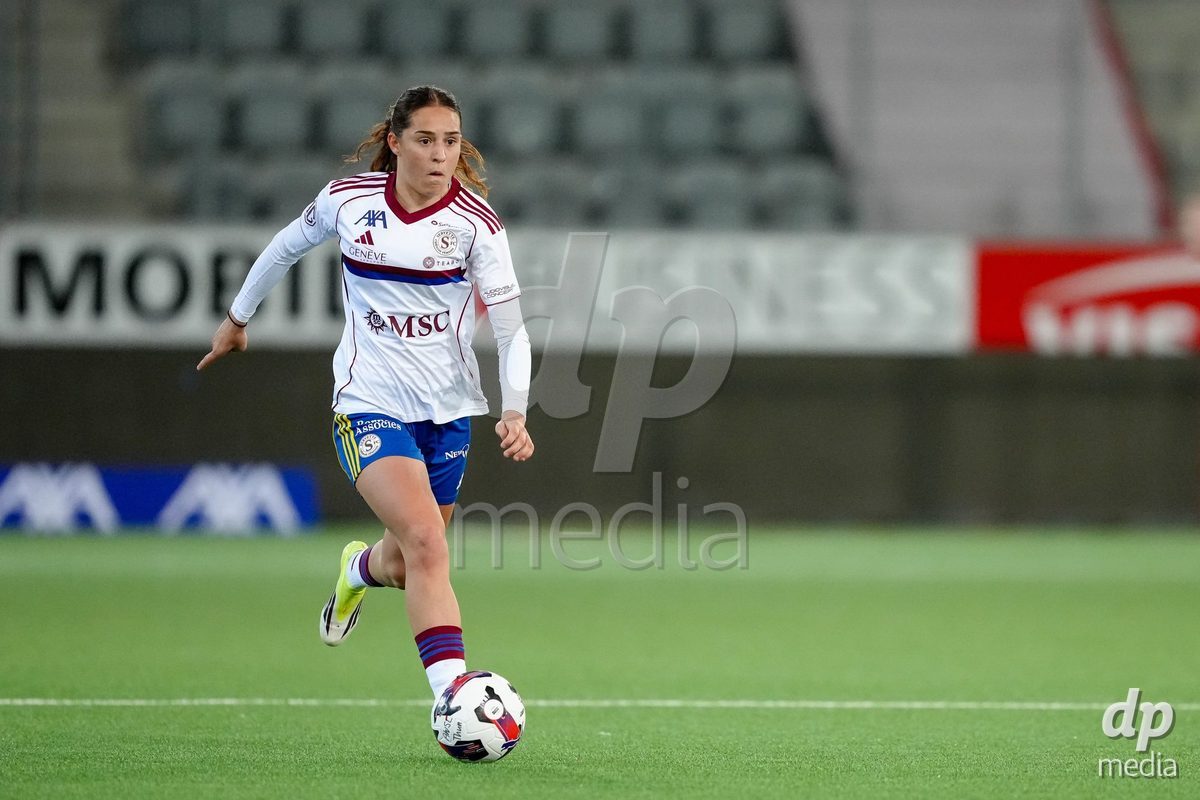 Schweiz: AXA Women's Super League 2025/26, FC Thun vs Servette FC Chenois Feminin - Stockhorn Arena, Thun:
