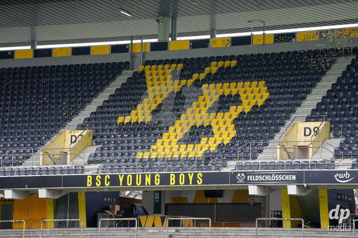 Schweiz: AXA Women's Super League 2025/26, BSC YB Frauen vs FC Thun - Stadion Wankdorf, Bern: Stadionsicht