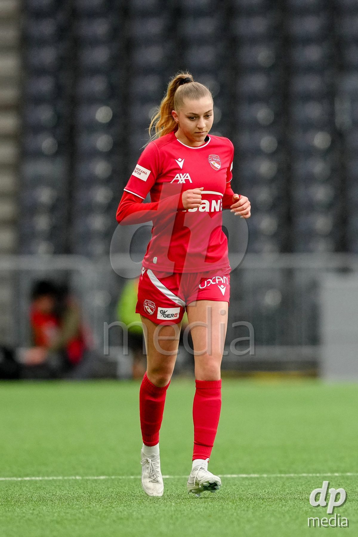 Schweiz: AXA Women's Super League 2025/26, BSC YB Frauen vs FC Thun - Stadion Wankdorf, Bern: Celine Schmid (34 Thun)