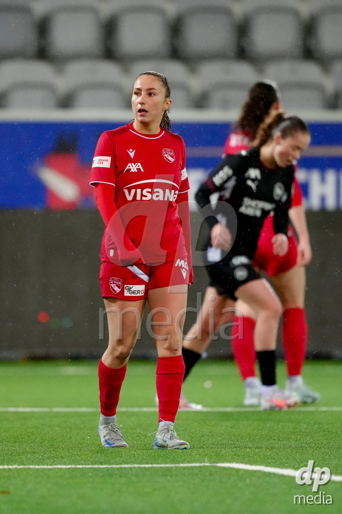 Schweiz: AXA Womens Super League 2025/26, FC Thun vs FC St.Gallen 1879 - Stockhorn Arena, Thun: