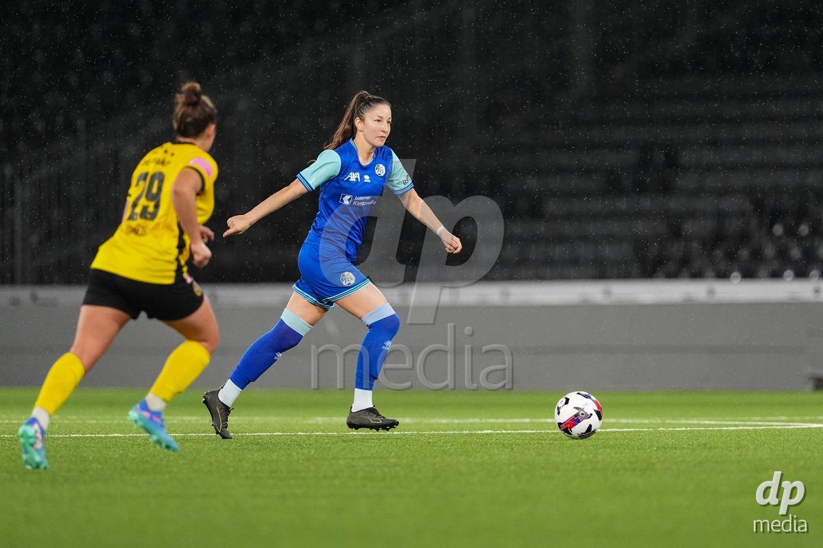 Schweiz: AXA Womens Super League 2025/26, BSC YB Frauen vs FC Luzern - Stadion Wankdorf, Bern: Sarah Schildknecht (19 FC Luzern) in aktion