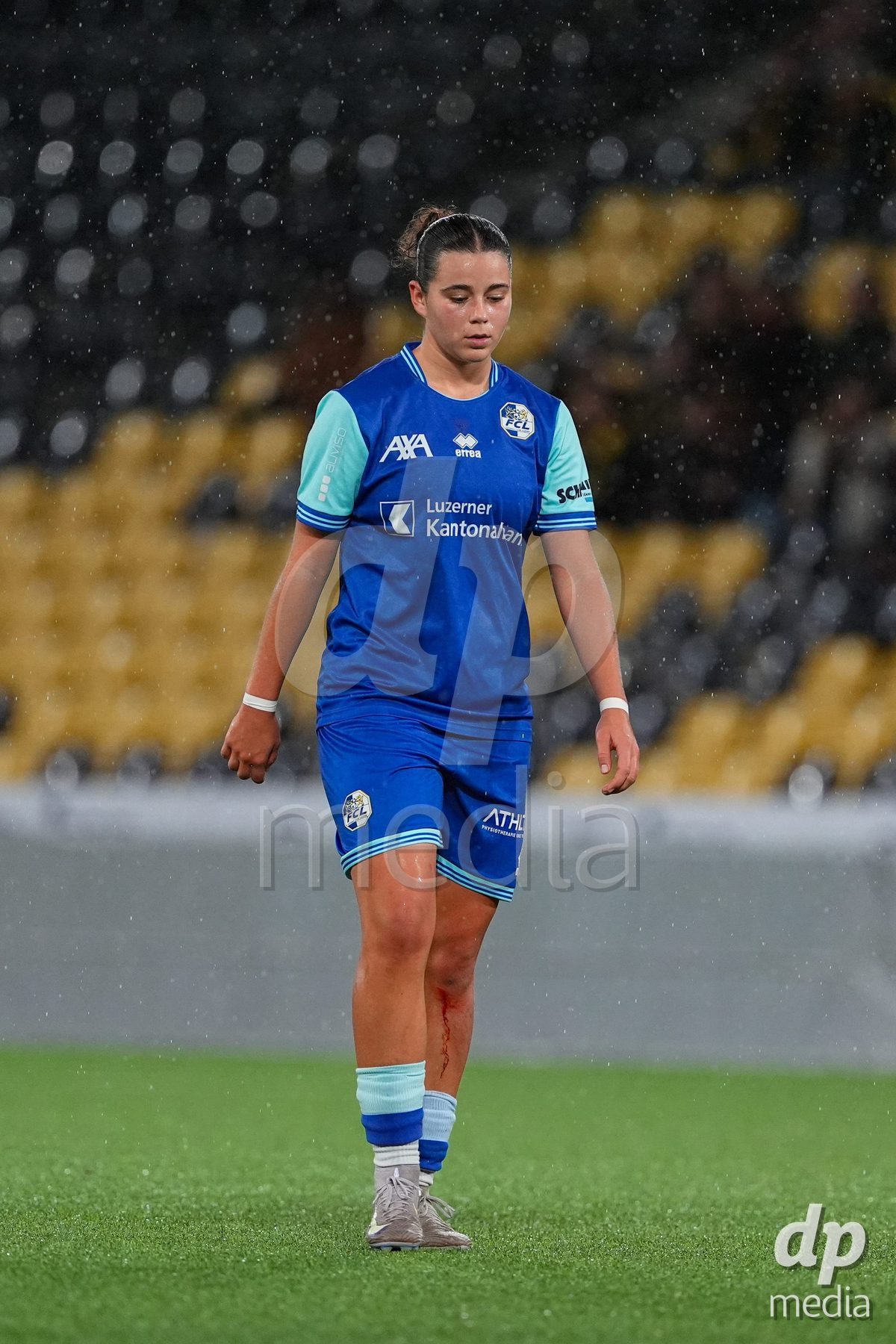 Schweiz: AXA Womens Super League 2025/26, BSC YB Frauen vs FC Luzern - Stadion Wankdorf, Bern: Alyssa Keller (99 FC Luzern) enttäuscht