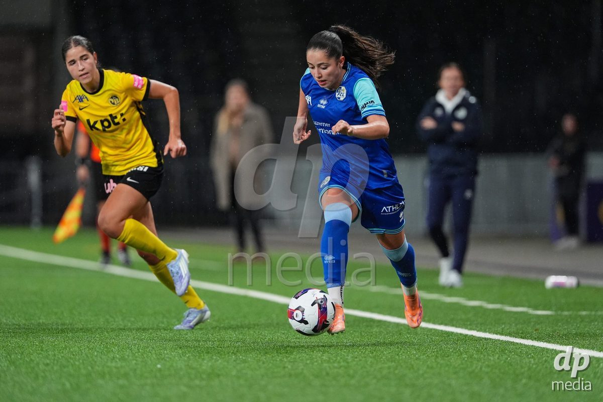 Schweiz: AXA Womens Super League 2025/26, BSC YB Frauen vs FC Luzern - Stadion Wankdorf, Bern: Melissa Rondalli (21 FC Luzern) in aktion