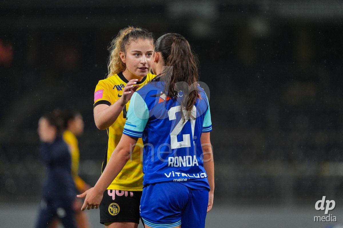 Schweiz: AXA Womens Super League 2025/26, BSC YB Frauen vs FC Luzern - Stadion Wankdorf, Bern: <