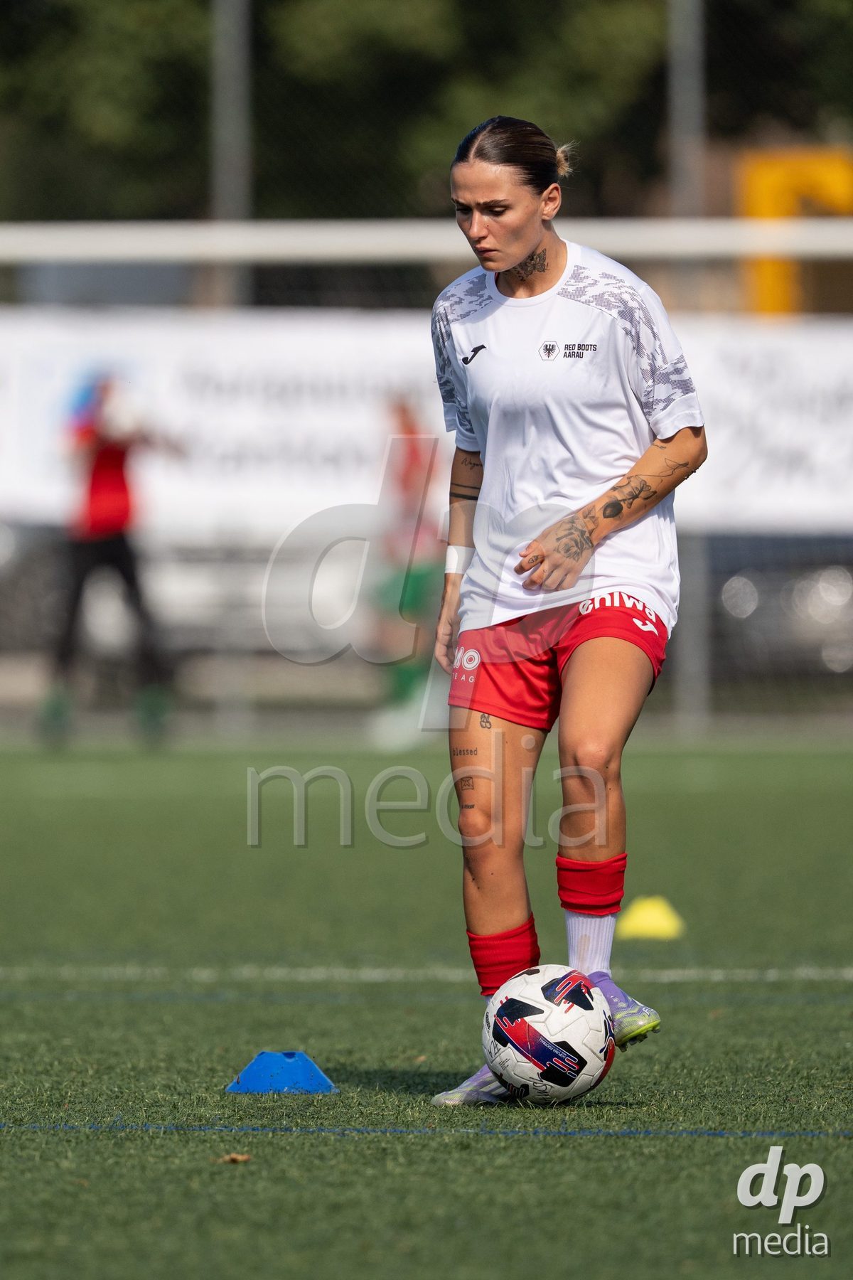 Switzerland: Womens Super League 2025/26, FC Aarau vs YB Frauen - Aarau, Aarau: Vanesa Hoti (8 Aarau)