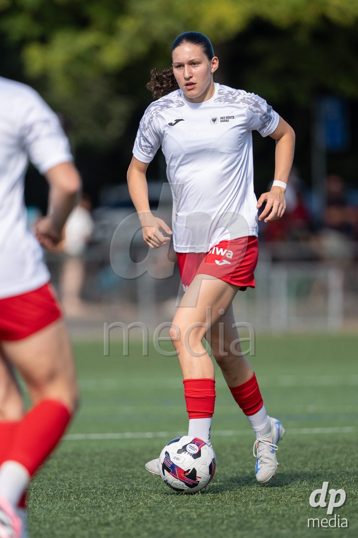 Switzerland: Womens Super League 2025/26, FC Aarau vs YB Frauen - Aarau, Aarau: Julie Gartmann (19 Aarau)