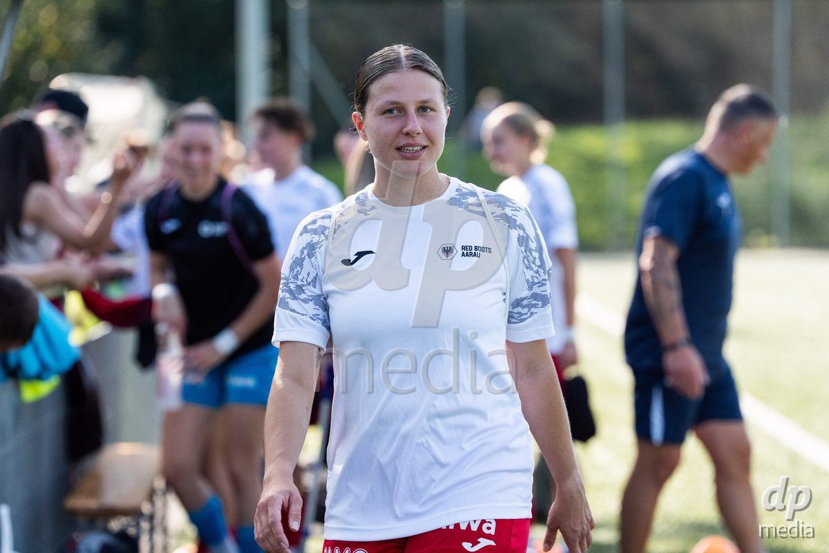 Switzerland: Womens Super League 2025/26, FC Aarau vs YB Frauen - Aarau, Aarau: Svenja von Felten (23 Aarau)