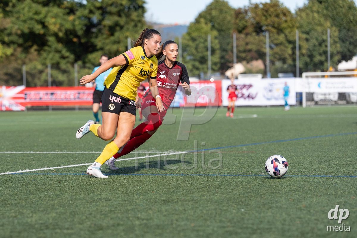 Switzerland: Womens Super League 2025/26, FC Aarau vs YB Frauen - Aarau, Aarau: Alketa Rama (9 Aarau)