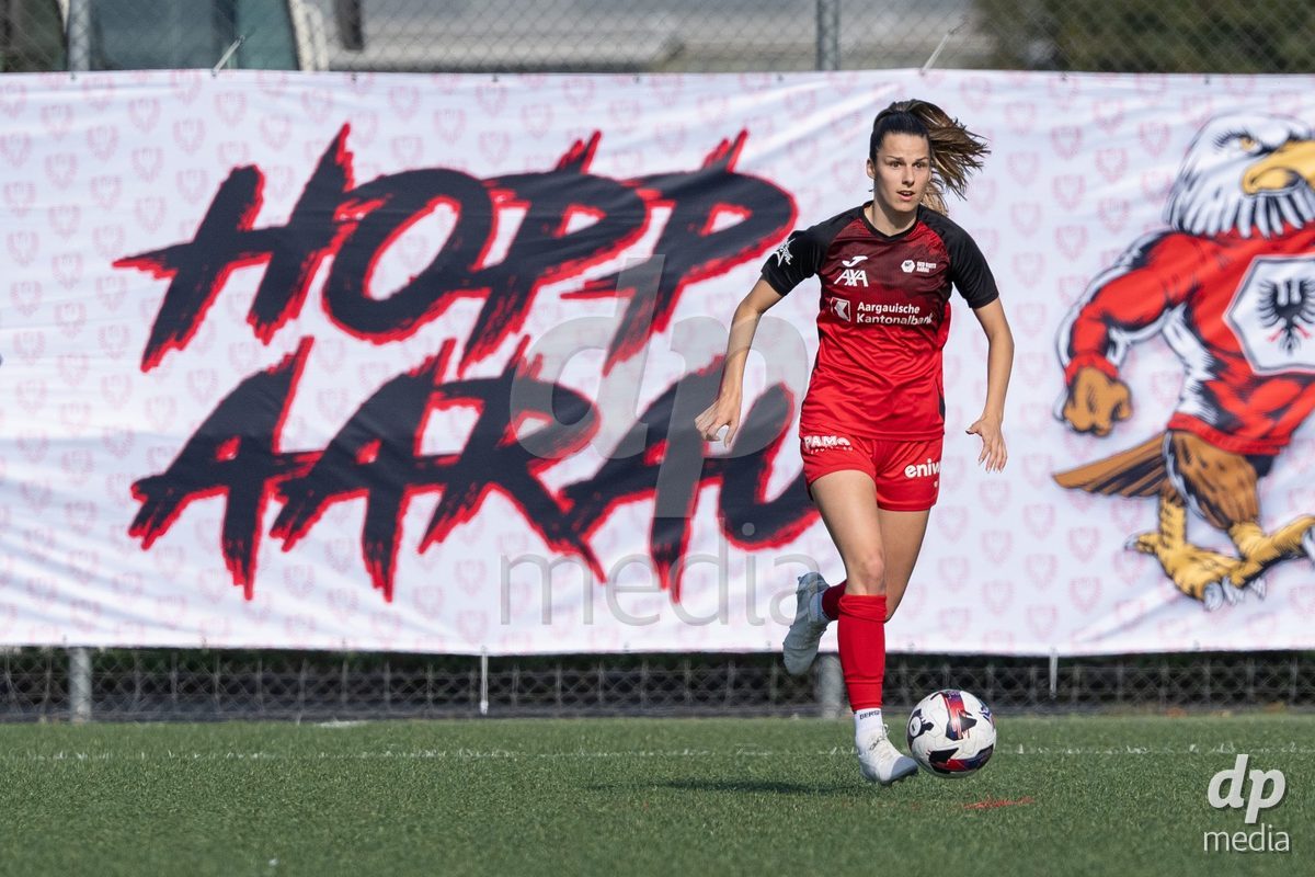 Switzerland: Womens Super League 2025/26, FC Aarau vs YB Frauen - Aarau, Aarau: Celia Hofer (27 Aarau)