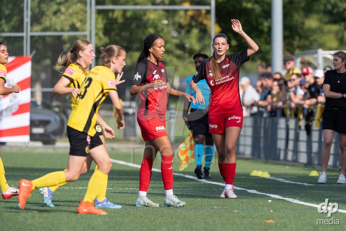 Switzerland: Womens Super League 2025/26, FC Aarau vs YB Frauen - Aarau, Aarau: Eriona Elezi (12 Aarau)