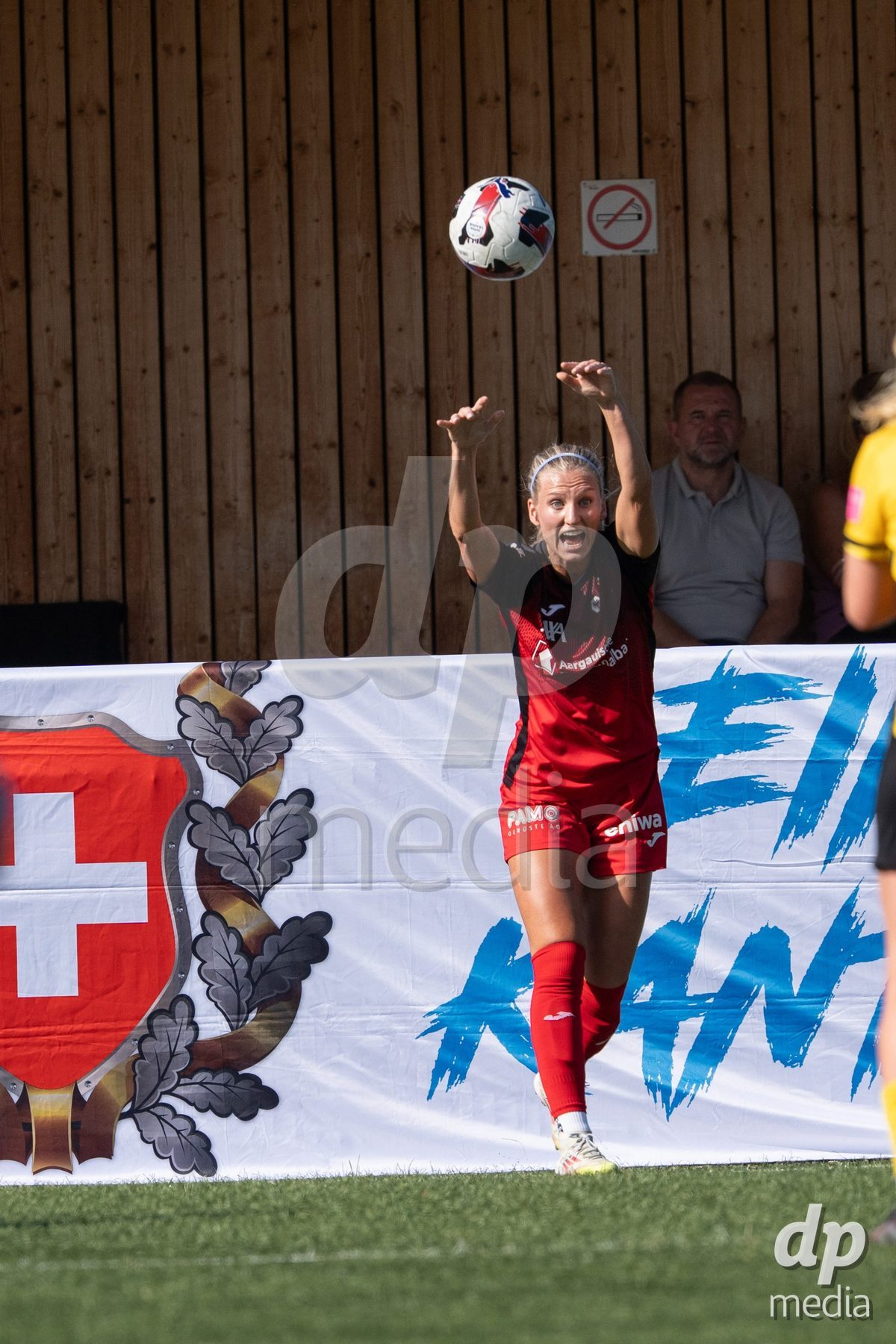 Switzerland: Womens Super League 2025/26, FC Aarau vs YB Frauen - Aarau, Aarau: Bergros Asgeirsdottir (6 Aarau)