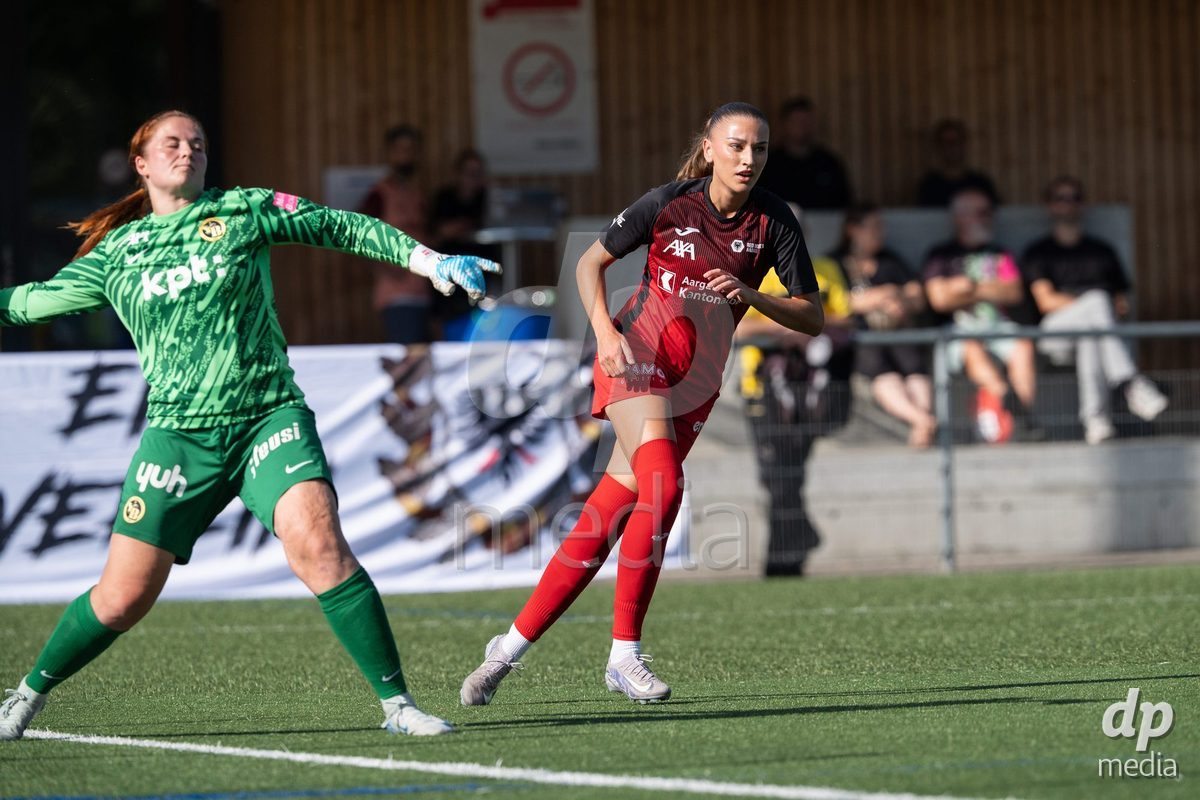 Switzerland: Womens Super League 2025/26, FC Aarau vs YB Frauen - Aarau, Aarau: Alketa Rama (9 Aarau)