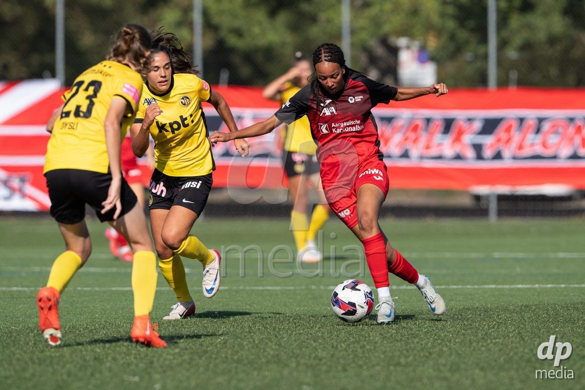 Switzerland: Womens Super League 2025/26, FC Aarau vs YB Frauen - Aarau, Aarau: Joy Steck (17 Aarau)
