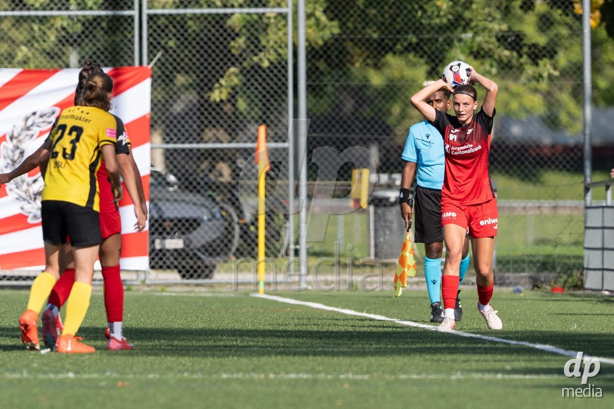 Switzerland: Womens Super League 2025/26, FC Aarau vs YB Frauen - Aarau, Aarau: Eriona Elezi (12 Aarau)
