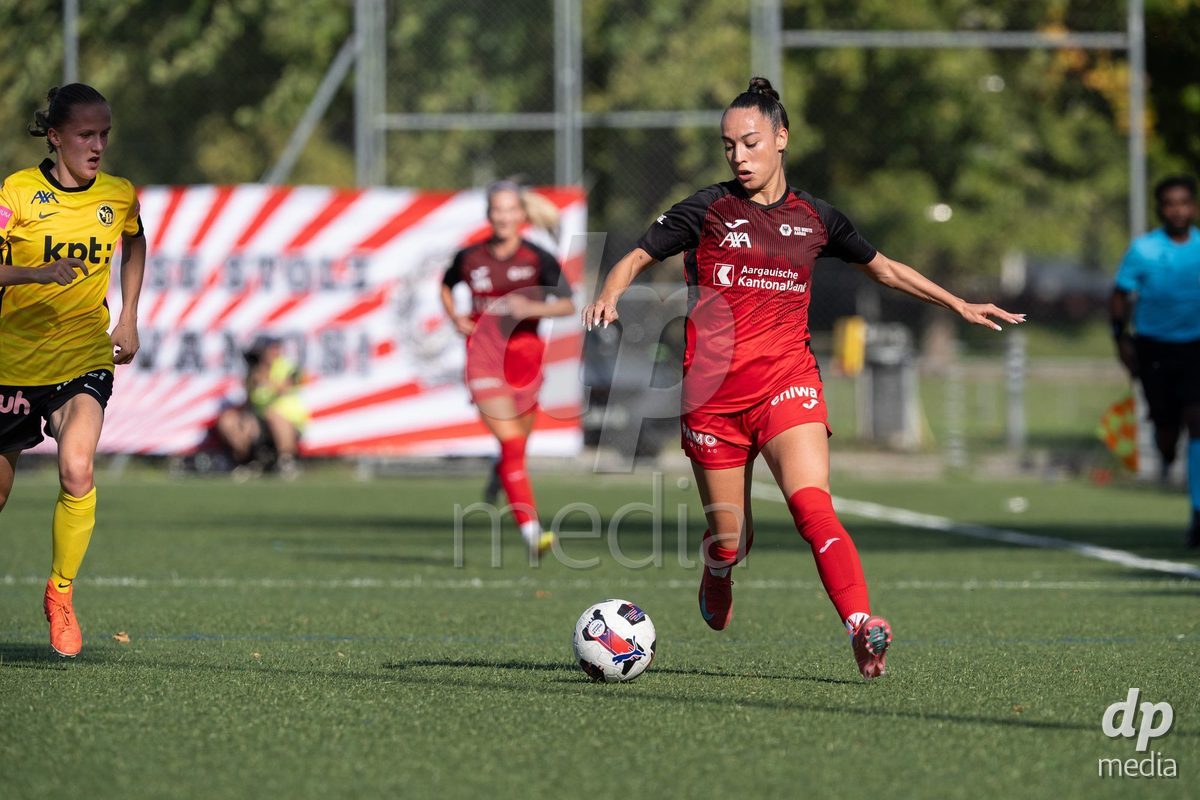 Switzerland: Womens Super League 2025/26, FC Aarau vs YB Frauen - Aarau, Aarau: Rita Filipa Do Sul (28 Aarau)
