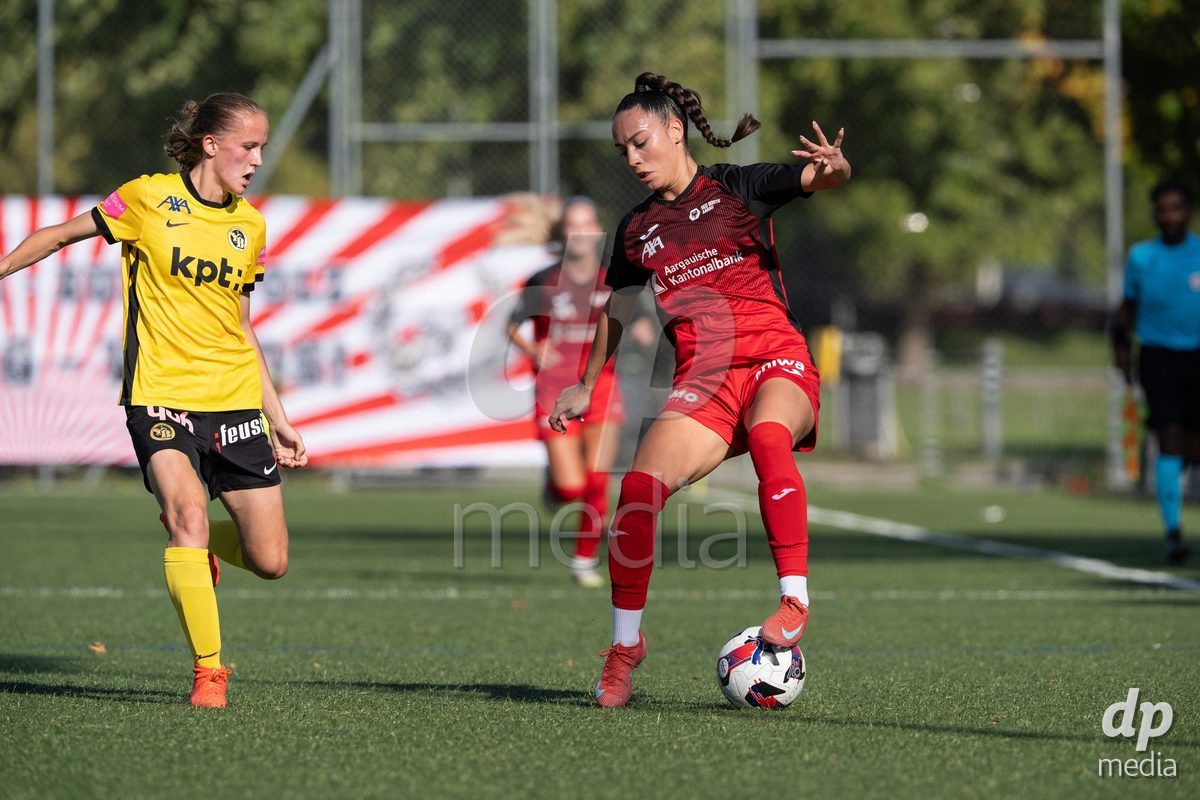 Switzerland: Womens Super League 2025/26, FC Aarau vs YB Frauen - Aarau, Aarau: Rita Filipa Do Sul (28 Aarau)