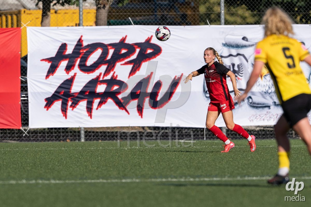 Switzerland: Womens Super League 2025/26, FC Aarau vs YB Frauen - Aarau, Aarau: Fabia Reinschmidt (13 Aarau)