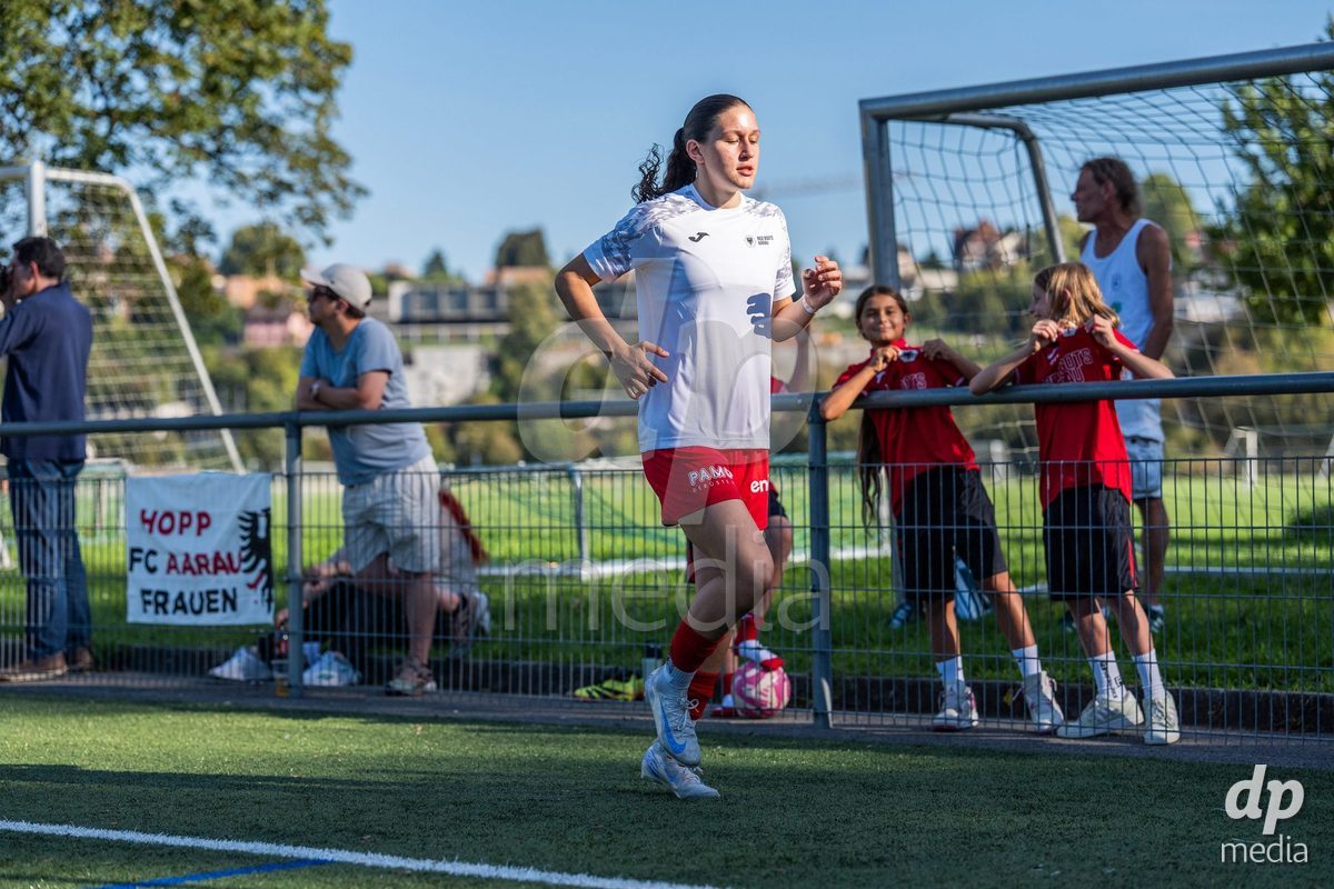Switzerland: Womens Super League 2025/26, FC Aarau vs YB Frauen - Aarau, Aarau: Julie Gartmann (19 Aarau)