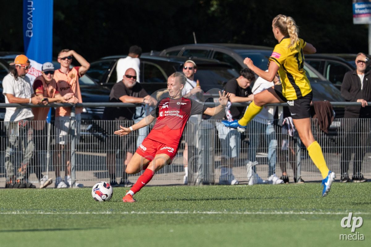 Switzerland: Womens Super League 2025/26, FC Aarau vs YB Frauen - Aarau, Aarau: Fabia Reinschmidt (13 Aarau)